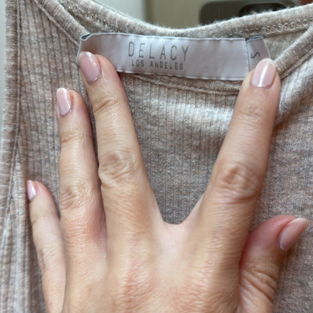 Beige Swing Style Tank - Picture 2 of 3
